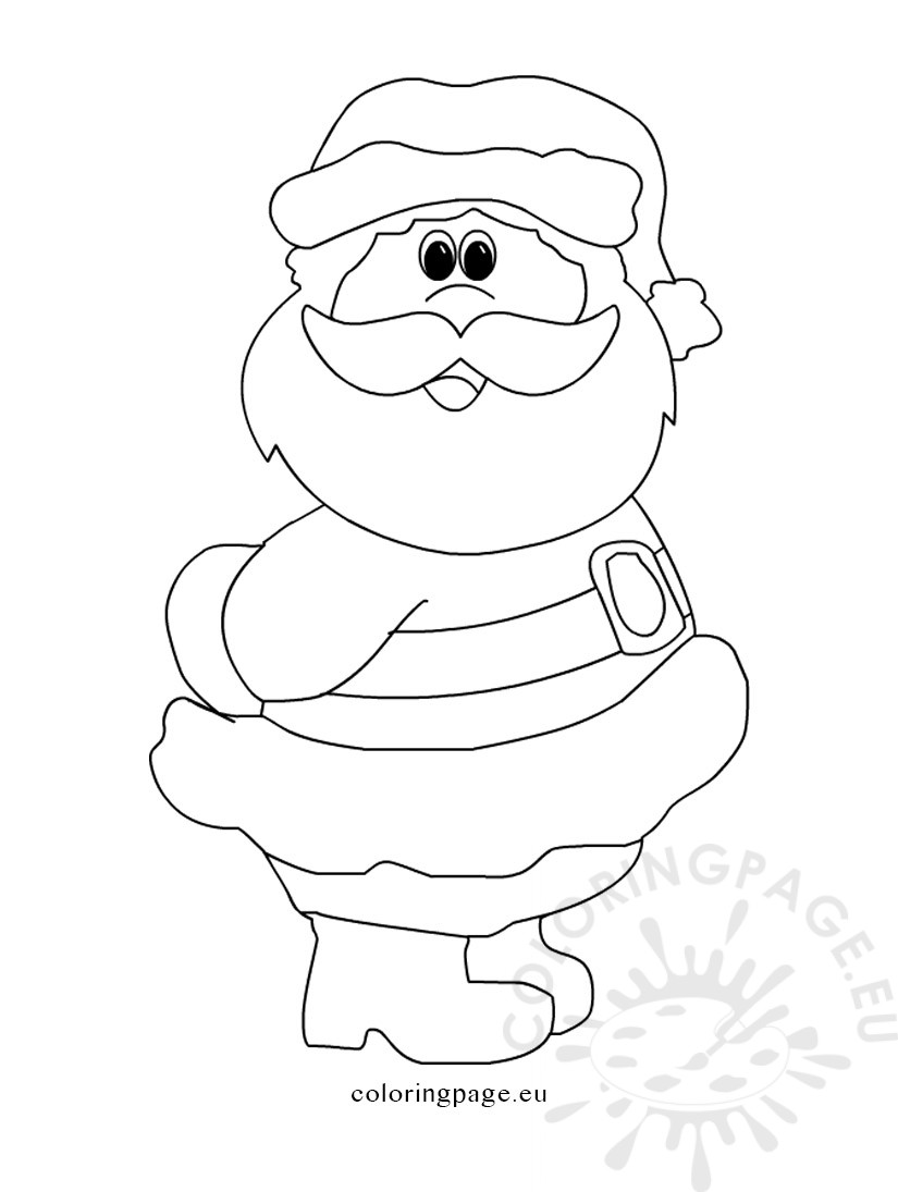 Printable Santa 825x1095 Printable Santa