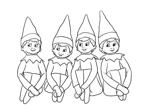 480x362 Elf Coloring Pages Elf Coloring Pages Click To See Printable