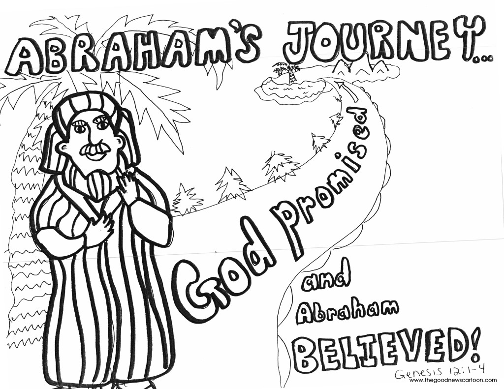 1024x791 Biblical Abraham And Sarah Night Coloring Page Wecoloringpage