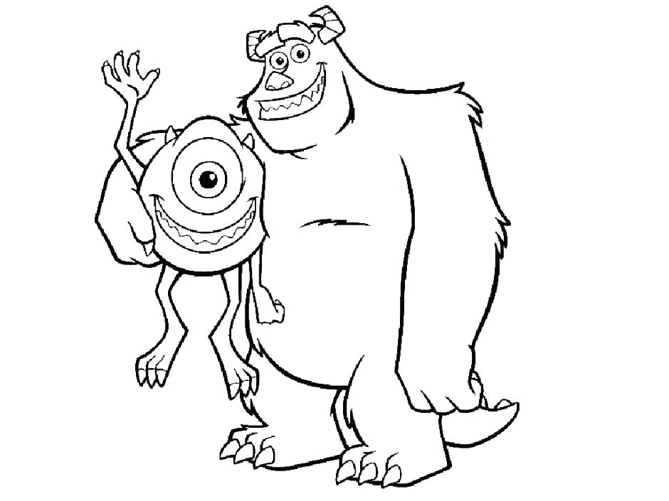 940x705 Bigfoot Coloring Pages Coloring Page Bigfoot Colouring Pages