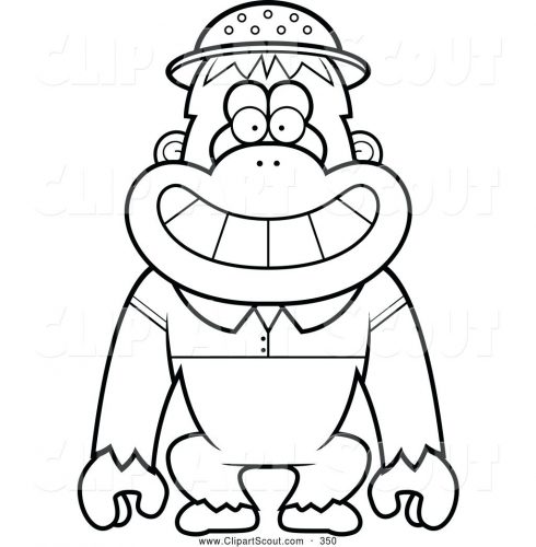 490x500 Enchanting Printable Bigfoot Coloring Pages Ideas