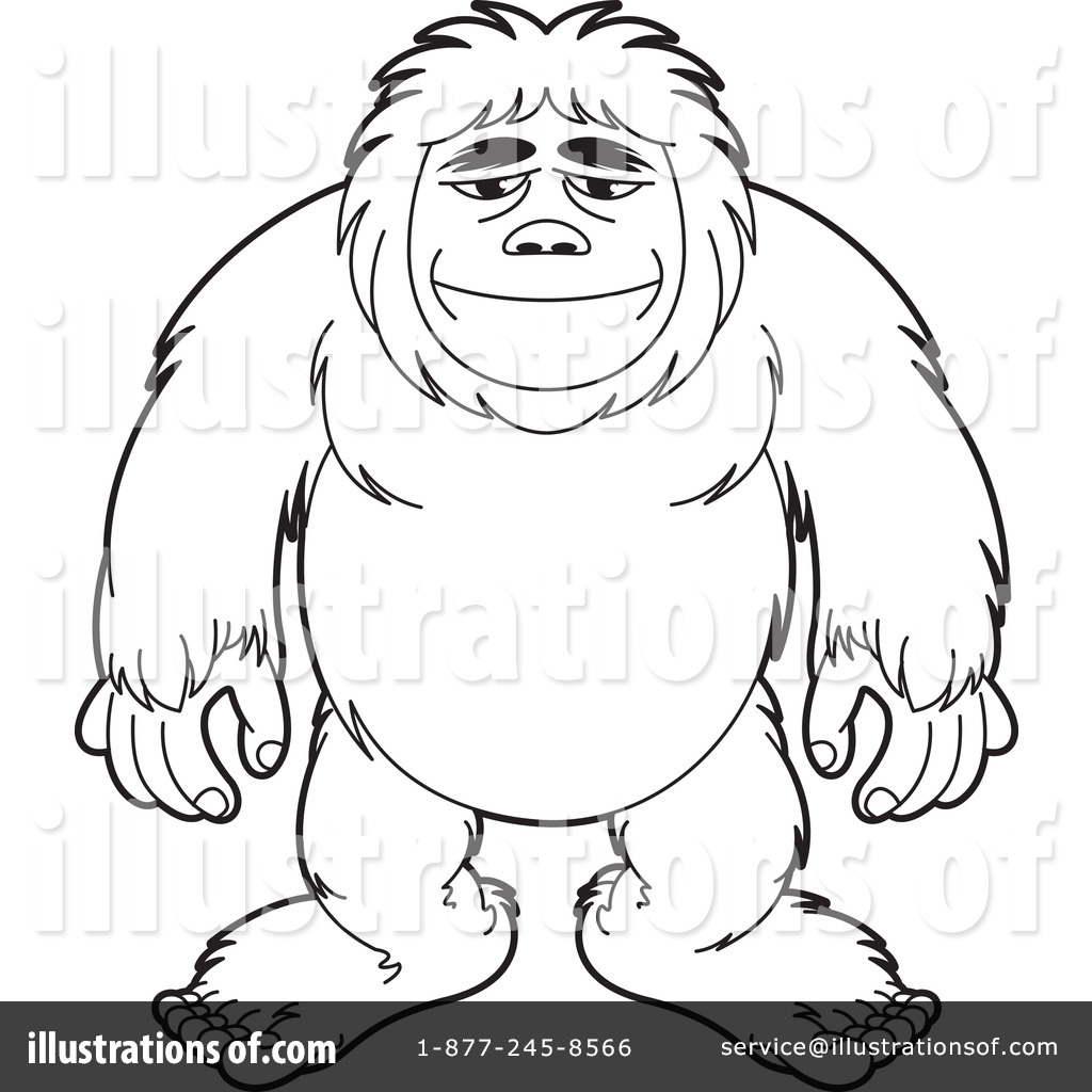 1024x1024 Bigfoot Clipart
