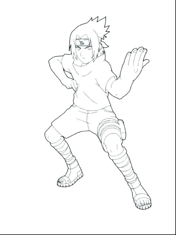 Sasuke Rinnegan Coloring Pages Coloring Pages
