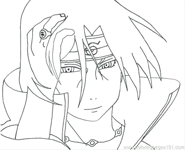 650x527 Sasuke Coloring Pages Vs Coloring Pages Sasuke Coloring Pages