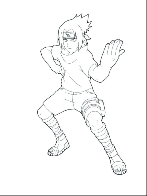 Sasuke Uchiha Coloring Pages at GetColorings.com | Free printable