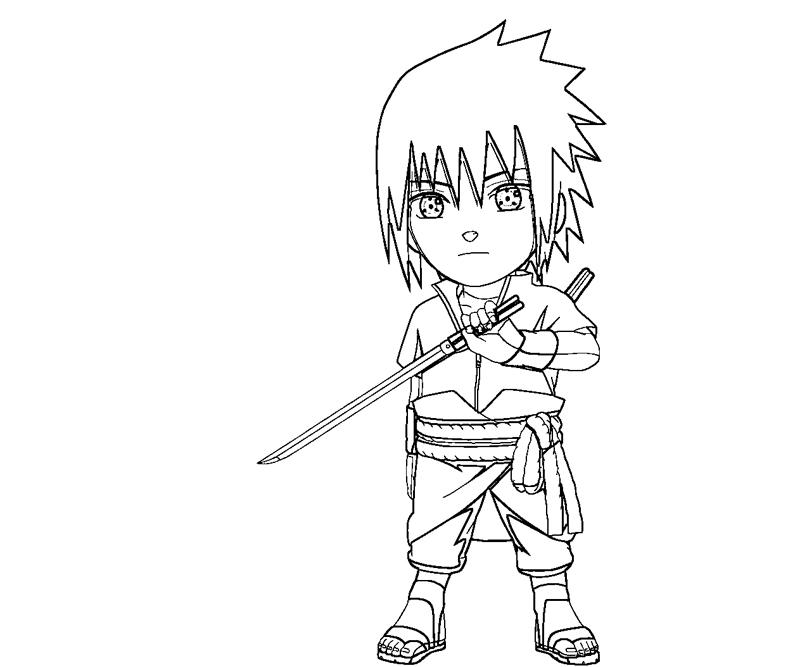 Sasuke Uchiha Coloring Pages At GetColorings Free Printable 