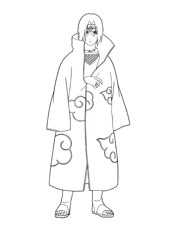 600x800 Astounding Surprising Sasuke Uchiha Coloring Pages Print Coloring