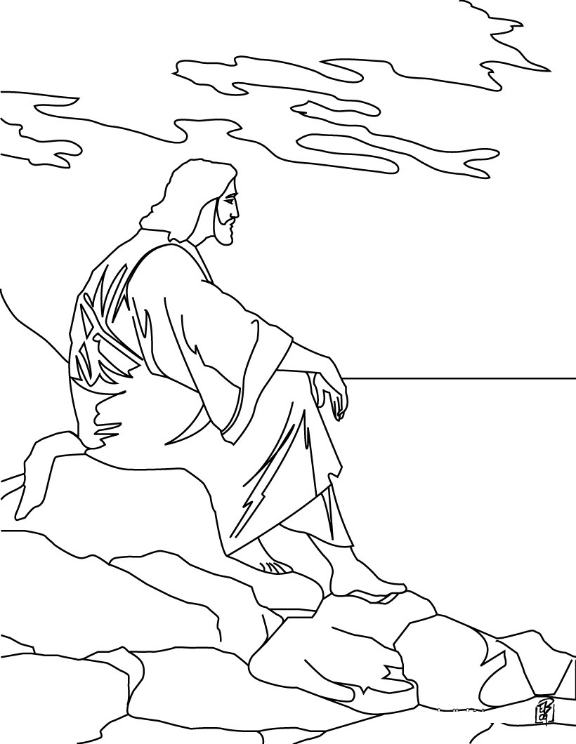 820x1060 Best Of Temptation Of Jesus Coloring Pages For Kids Gallery Free