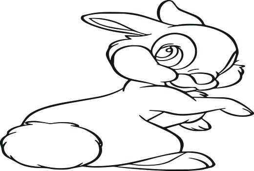 Coloring Pages Flowers Roses Beautiful Rabbit Inspirational Bambi 520x350 Coloring Pages Flowers Roses Beautiful Rabbit Inspirational Bambi