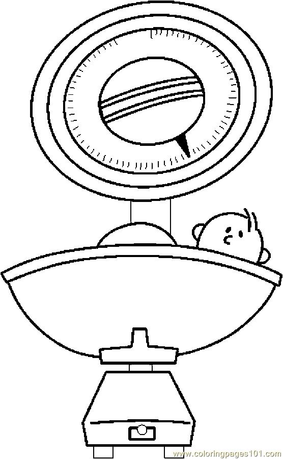 Baby Scale Coloring Page 556x900 Baby Scale Coloring Page