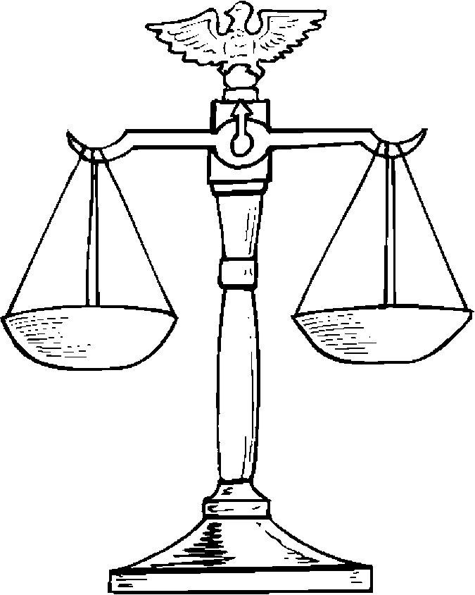 Balance Scale Coloring Page 675x844 Balance Scale Coloring Page