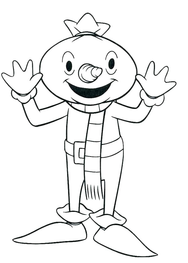600x840 Free Printable Scarecrow Coloring Pages Best Fun Images