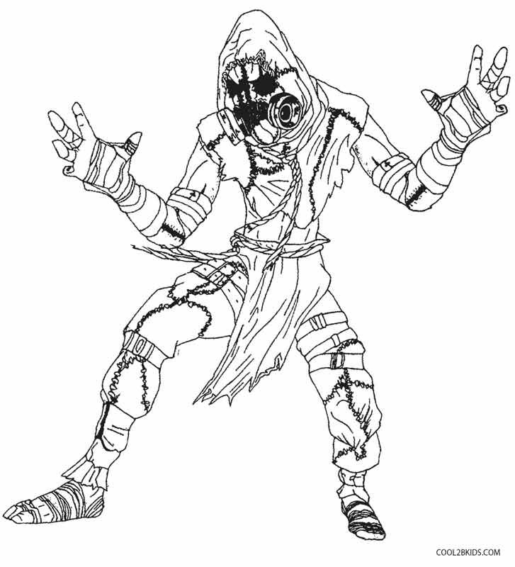 727x800 Printable Scarecrow Coloring Pages For Kids Cool2bkids