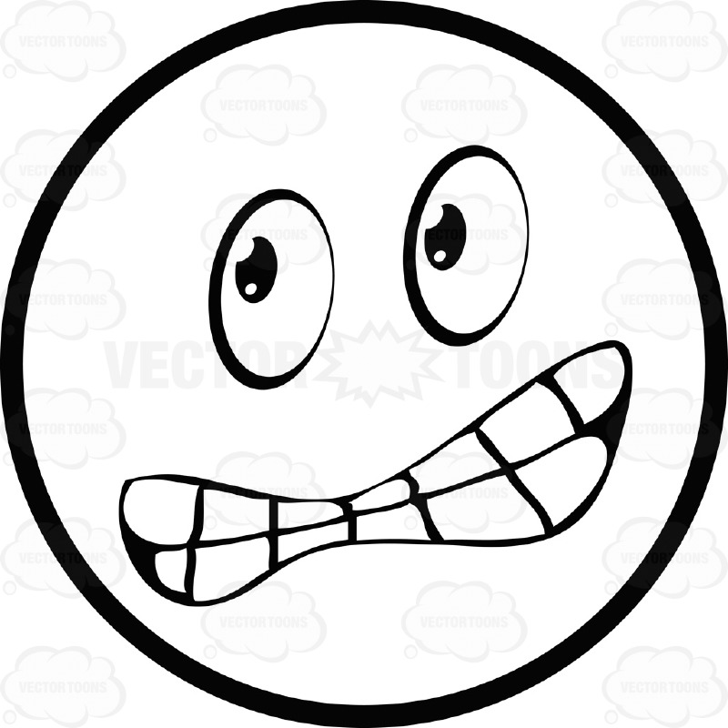 Cartoon Scared Face Clipartsco Scared Face Coloring Page 800x800 Cartoon Scared Face Clipartsco Scared Face Coloring Page