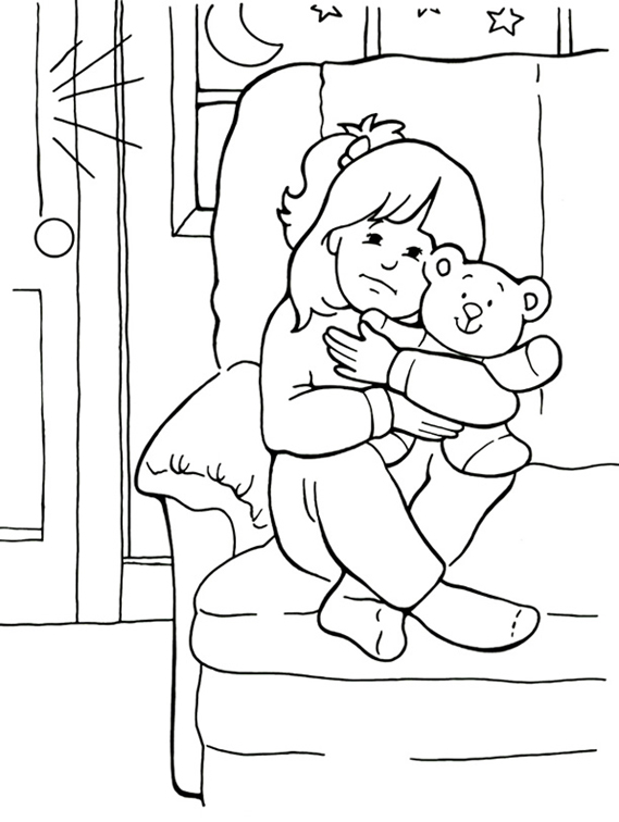 When I Am Afraid Coloring Page 569x756 When I Am Afraid Coloring Page