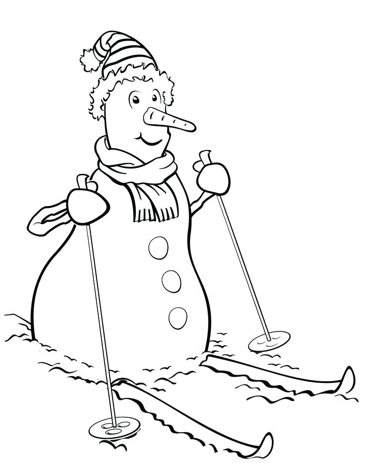 736x952 Scarf Coloring Page Coloring Pages Hat Scarf And Gloves Colouring