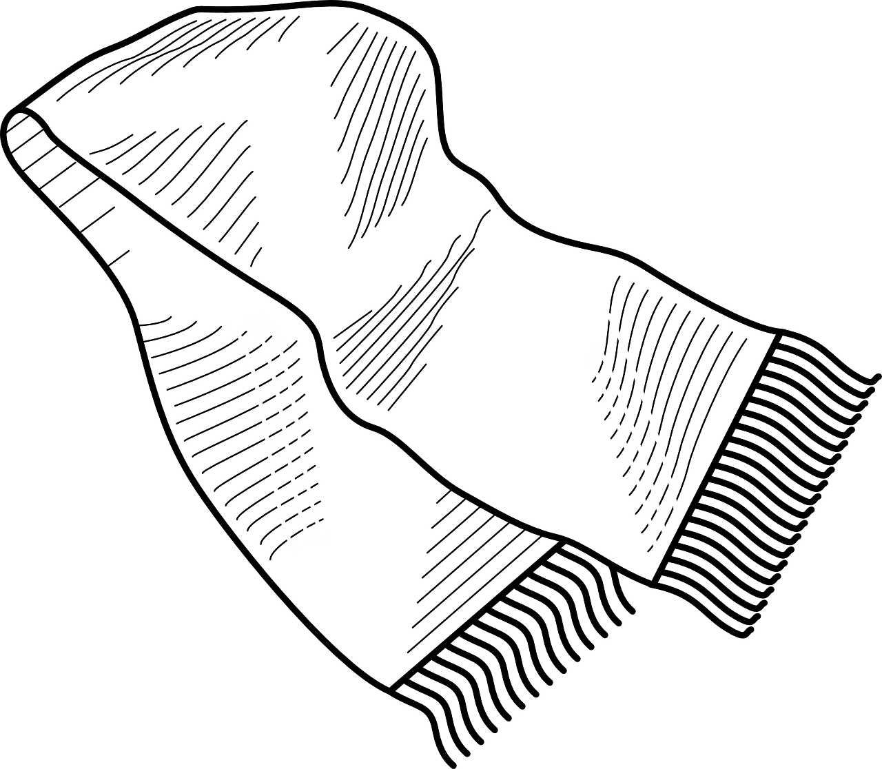 1280x1116 Winter Clothing Colouring Pages Winter And Mittens