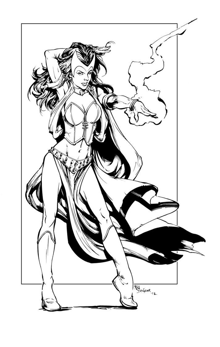 Scarlet Witch By Jamiefayx On Lineart Scarlet Witch 712x1123 Scarlet Witch By Jamiefayx On Lineart Scarlet Witch