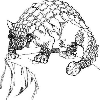 350x350 Scary Dinosaur Coloring Pages Printable