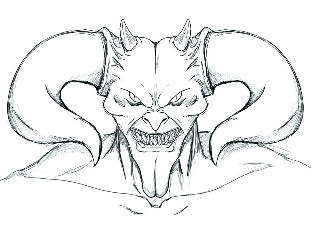 Scary Coloring Pages Scary Coloring Pages Devil Face Clown Scary 1024x766 Scary Coloring Pages Scary Coloring Pages Devil Face Clown Scary