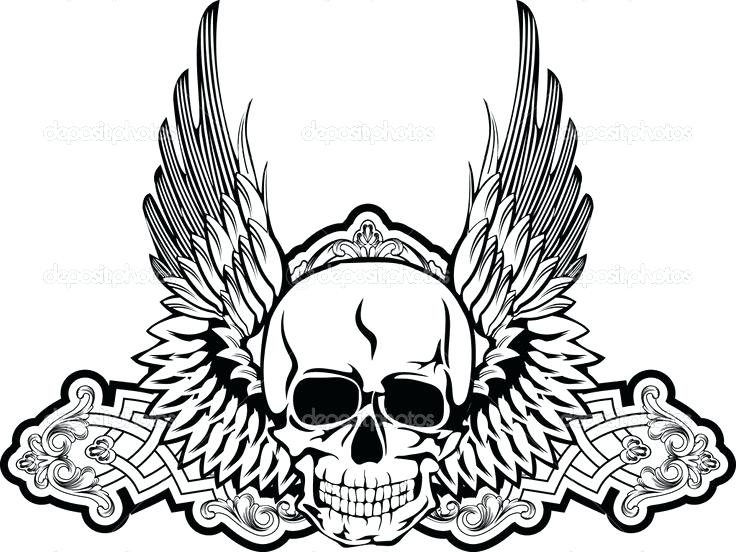 736x552 Spooky Coloring Pages