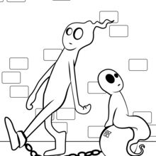 Scary Ghost Coloring Pages 220x220 Scary Ghost Coloring Pages