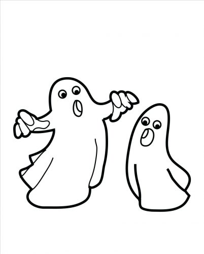Coloring Pages ~ Ghost Coloring Pages Remarkable Scary 402x500 Coloring Pages ~ Ghost Coloring Pages Remarkable Scary