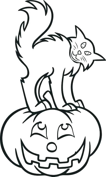Scary Halloween Coloring Pages Coloring Pages For Free Printable 419x700 Scary Halloween Coloring Pages Coloring Pages For Free Printable