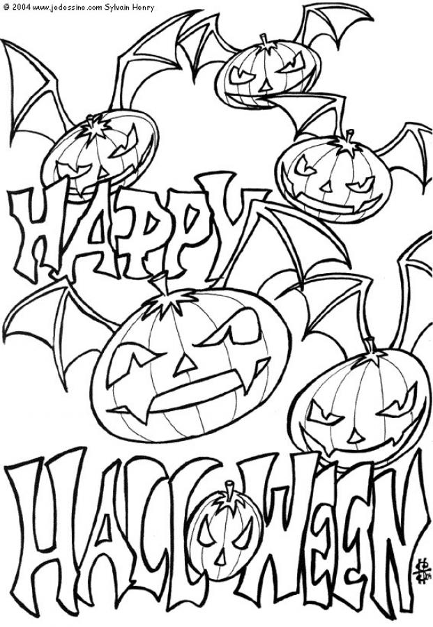 Halloween Coloring Pages 621x900 Halloween Coloring Pages