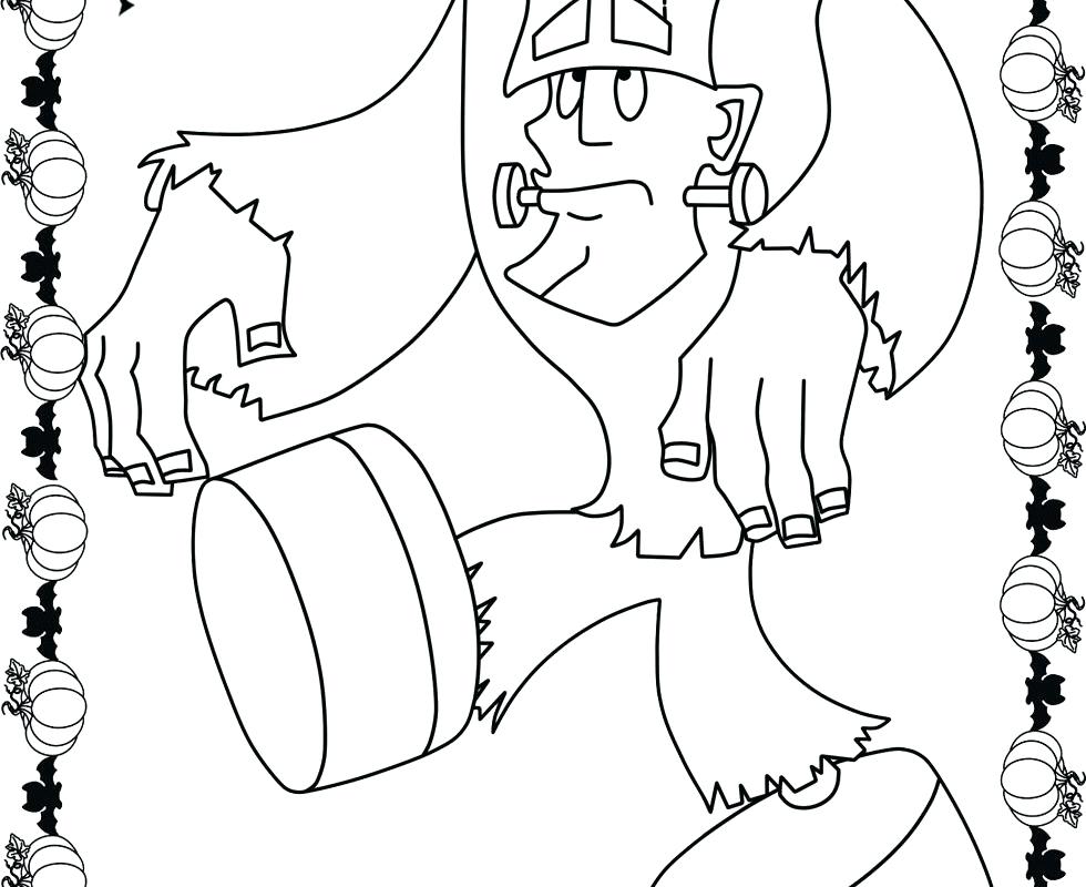 Scary Clown Halloween Coloring Pages Free Halloween Printable 980x800 Scary Clown Halloween Coloring Pages Free Halloween Printable
