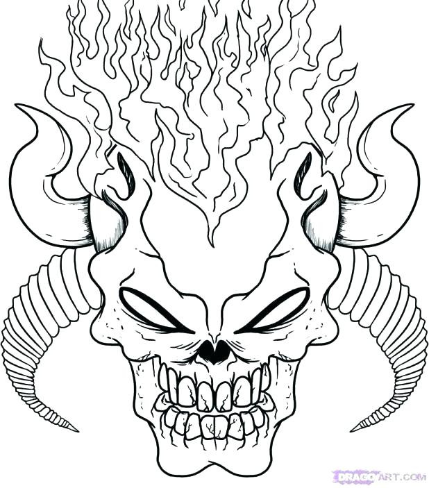 16 Awesome Collection Of Scary Coloring Pages For Adults Free 618x703 16 Awesome Collection Of Scary Coloring Pages For Adults Free