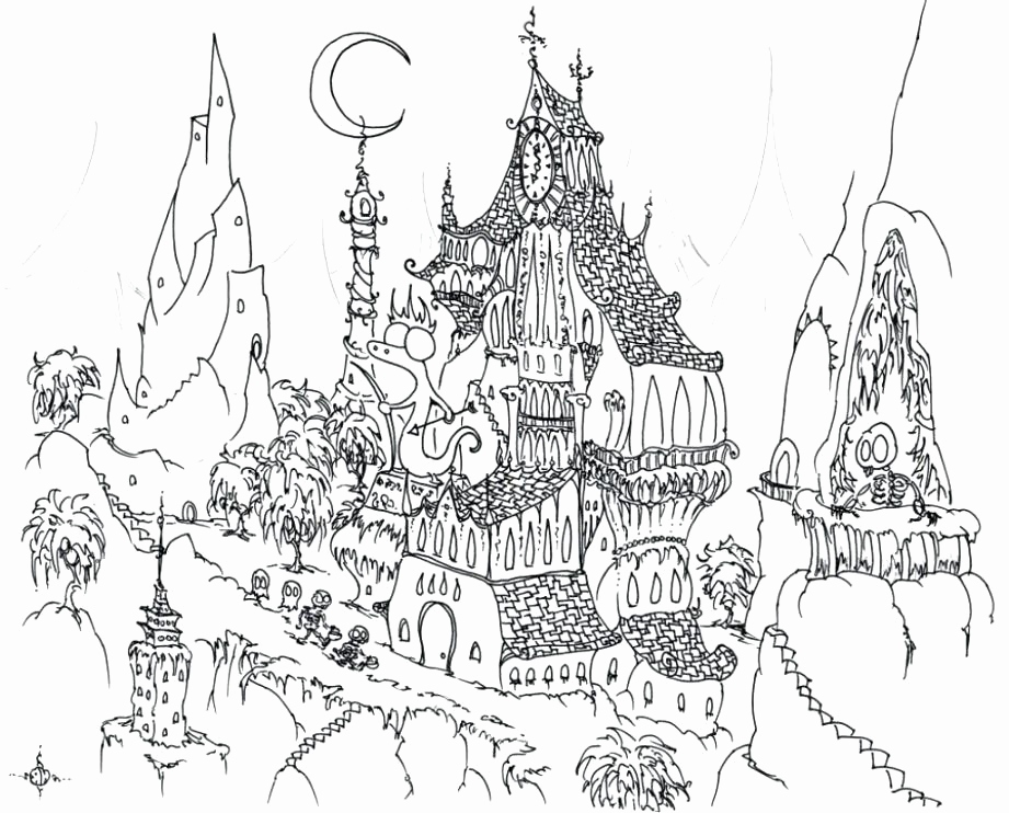 Scary Halloween Printable Coloring Pages Stock Spooky Halloween 921x742 Scary Halloween Printable Coloring Pages Stock Spooky Halloween