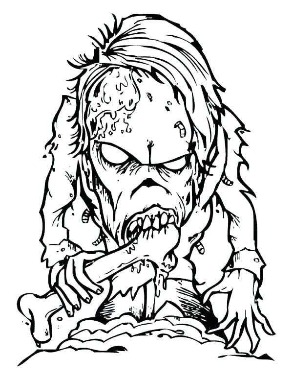 600x776 Scary Monster Coloring Pages Scary Dragon Coloring Pages