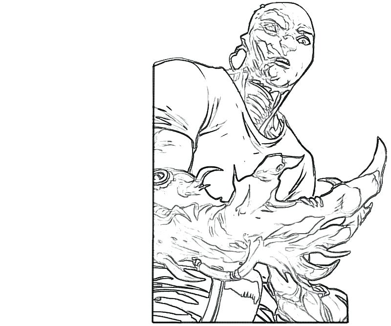 800x667 Halloween Monster Coloring Pages Monsters Have A Scary Face Faces