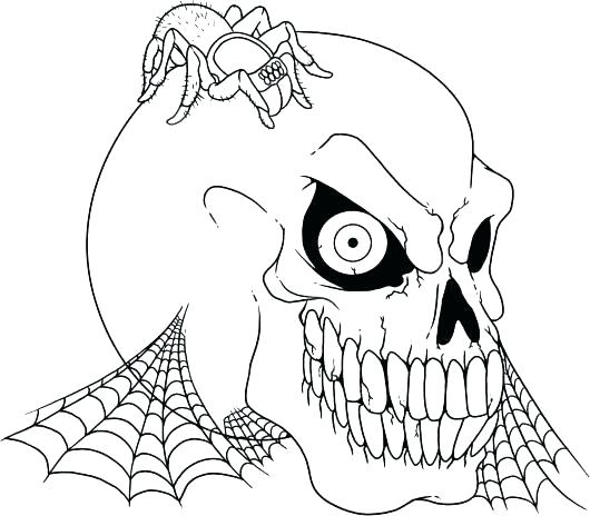 Scary Coloring Pages Scary Coloring Pages Devil Face Clown Scary 530x464 Scary Coloring Pages Scary Coloring Pages Devil Face Clown Scary