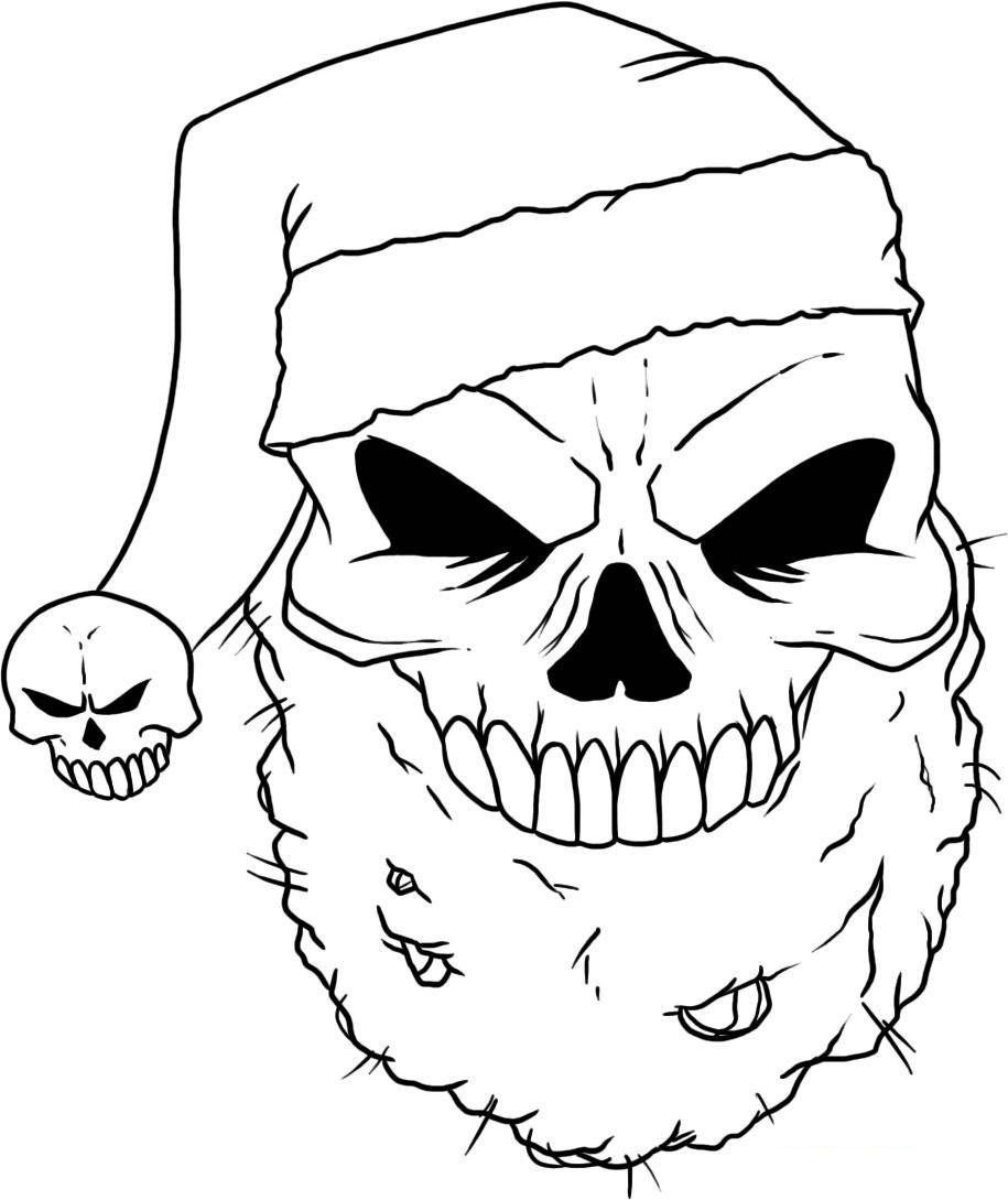 915x1089 Skull Coloring Pages Scan N Cut Ideas Adult Coloring