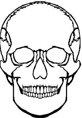276x400 Fun Craft For Kids Scary Skull Coloring Pages