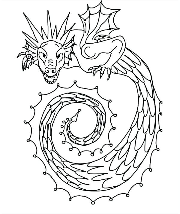 Coloring Pages Snake Dragon Snake Coloring Page Animal Coloring 600x712 Coloring Pages Snake Dragon Snake Coloring Page Animal Coloring