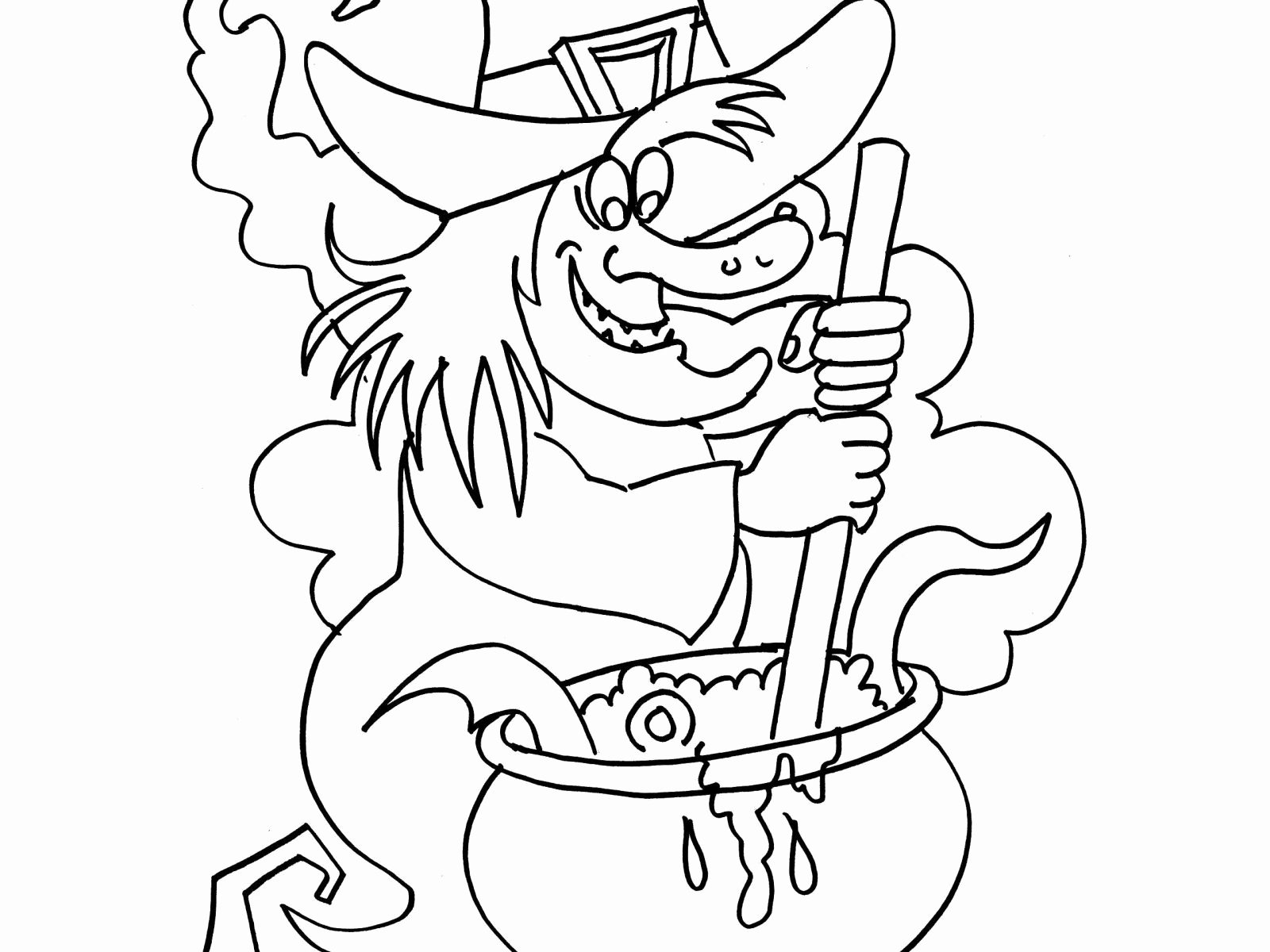 Halloween Witches Coloring Pages Beautiful Attractive Scary Witch 1600x1200 Halloween Witches Coloring Pages Beautiful Attractive Scary Witch