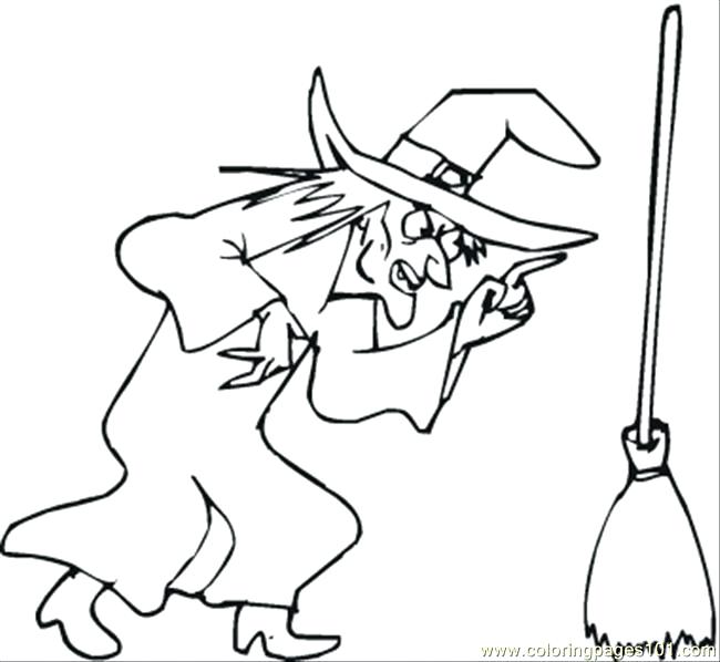 Witch Hat Coloring Page Witches Coloring Pages Witch Coloring 650x598 Witch Hat Coloring Page Witches Coloring Pages Witch Coloring
