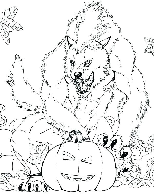 Werewolf Coloring Pages 6 Or Werewolf Coloring Pages 6 Halloween 600x752 Werewolf Coloring Pages 6 Or Werewolf Coloring Pages 6 Halloween