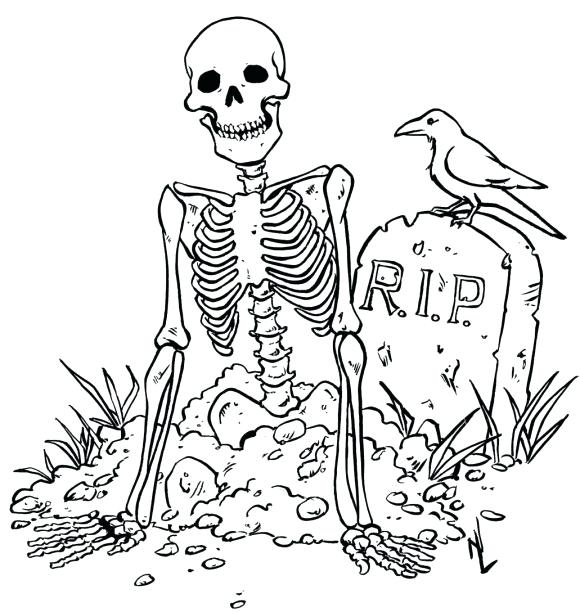 Extraordinary Scary Zombie Coloring Pages Skeleton Scary Zombie 580x612 Extraordinary Scary Zombie Coloring Pages Skeleton Scary Zombie