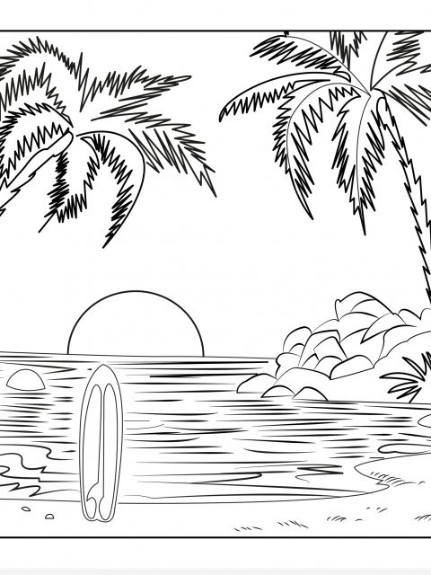 Scenic Coloring Pages Timykids 480x640 Scenic Coloring Pages Timykids