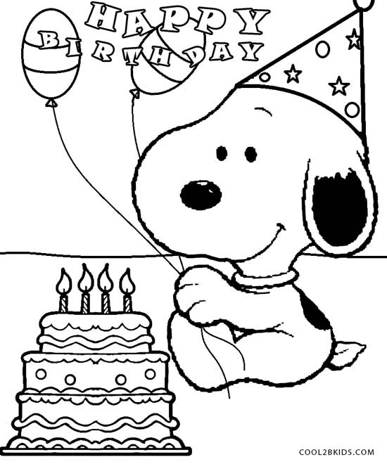 550x660 Printable Coloring Pages Of Snoopy