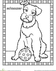 236x299 Statuette Schnauzer, Figurine Dog Made Of Wood, Hand Painted