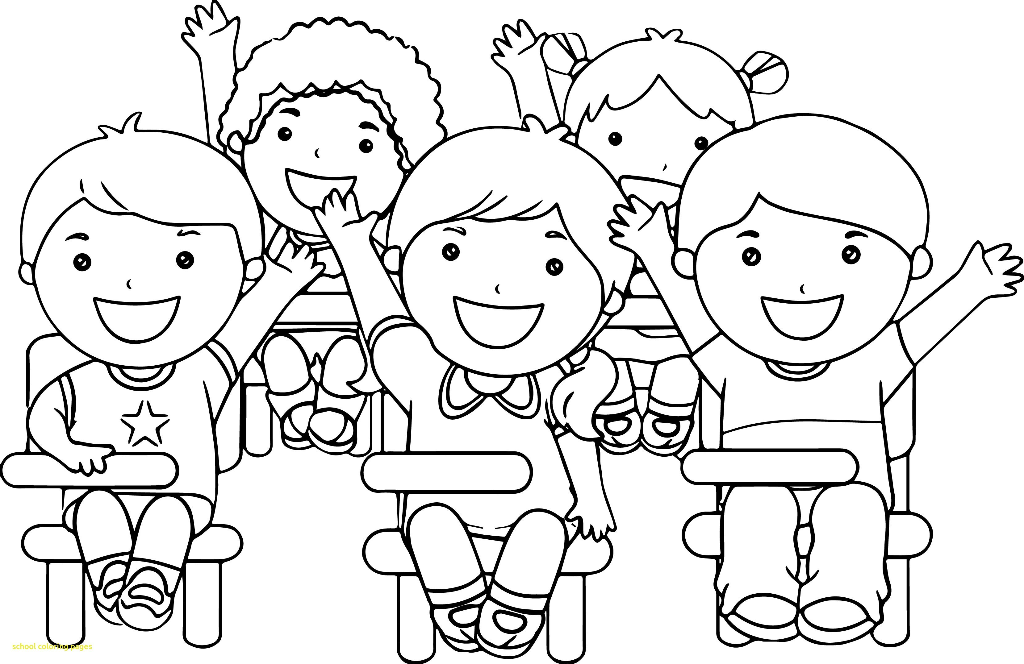 3317x2152 School Building Coloring Page Free Printable Pages Lively For Acpra