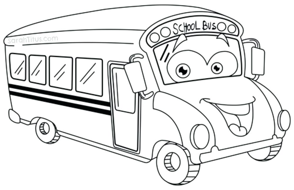 1000x646 School Coloring Back To School Coloring Pages School Bus Coloring