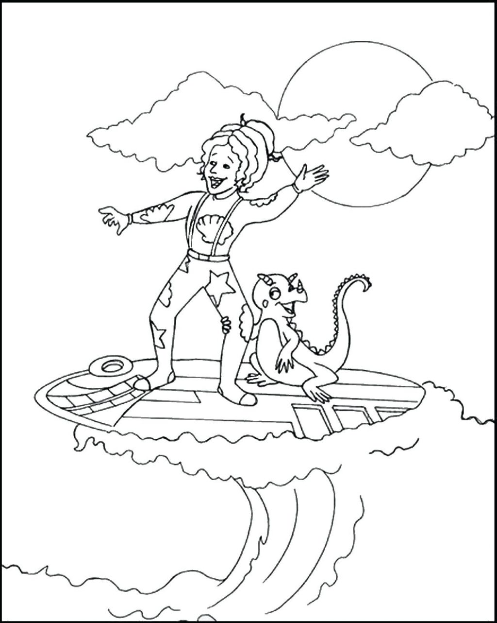 1024x1282 Coloring Pages ~ Magic School Bus Coloring Pages Volcano Page