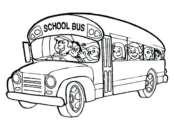 School Bus Printable Coloring Pages at GetColorings.com | Free ...