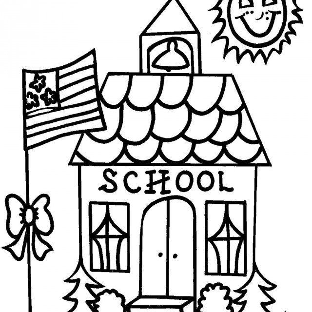 Coloring Pages School Coloring Page School Epic School House 640x640 Coloring Pages School Coloring Page School Epic School House